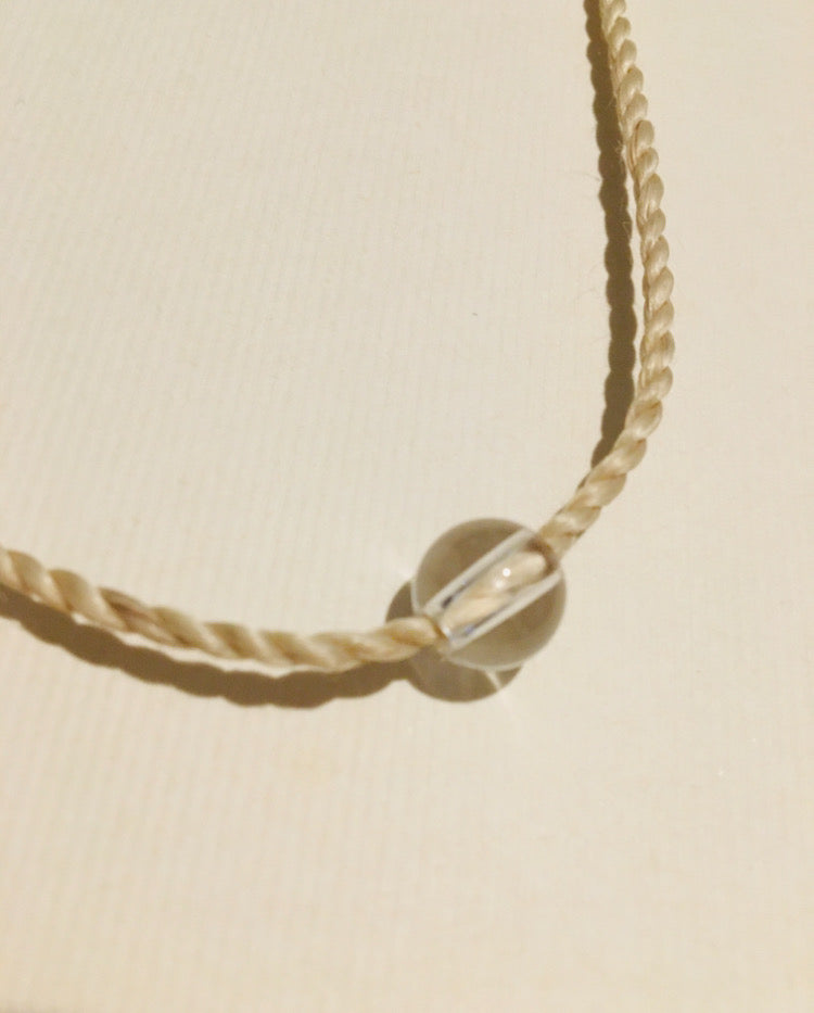 野州麻の最高品質特等の精麻を使用した長さ80㎝太さ3㎜の精麻の紐