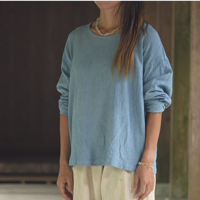 Divine Thread Necklace ~ 精麻と水晶の神聖ネックレス～シルバー