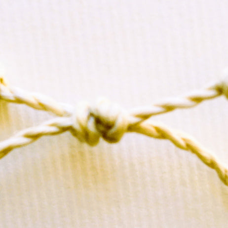希少な野州麻の特等精麻のネックレス【太さ2mm】Rare Yashu Premium Seima Hemp Necklace ? 2mm