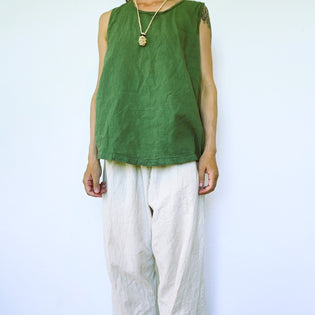 国産１００％精麻と金運アップの石シトリンの石包みペンダント