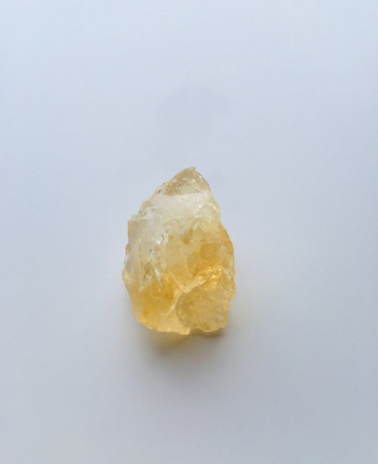 精麻包みシトリン・ヒーリングペンダント　-Citrine Healing Pendant Wrapped in Seima Hemp-