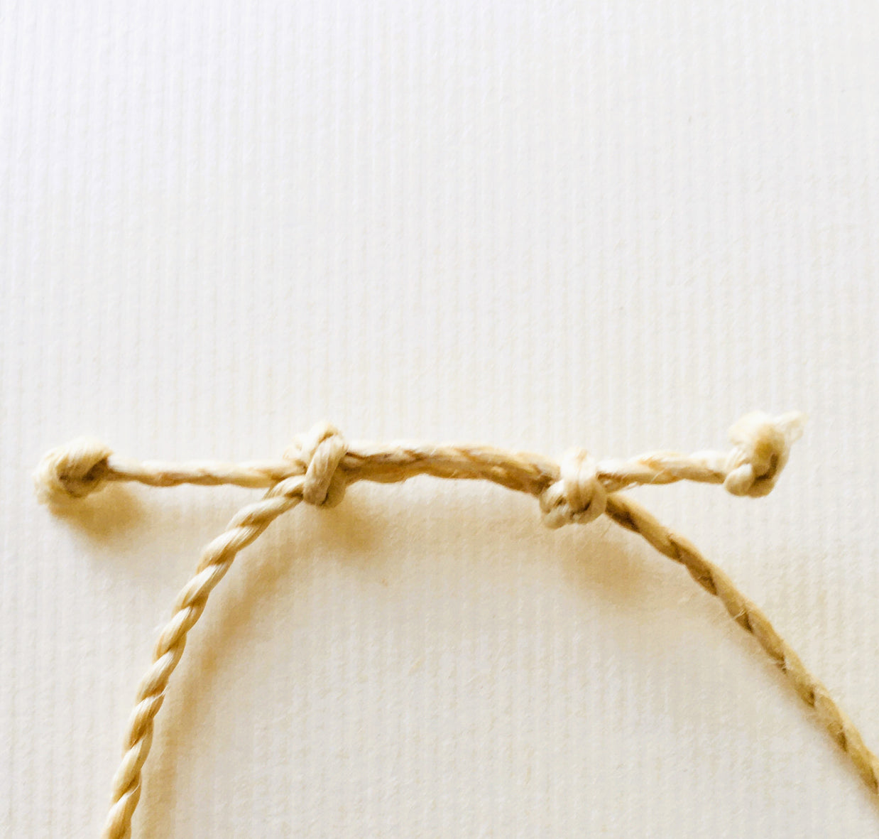 希少な野州麻の特等精麻のネックレス【太さ2mm】Rare Yashu Premium Seima Hemp Necklace ? 2mm