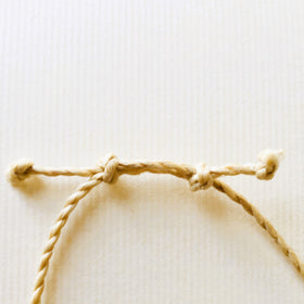 希少な野州麻の特等精麻のネックレス【太さ2mm】Rare Yashu Premium Seima Hemp Necklace ? 2mm