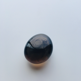 神が宿る植物精麻とスモーキークオーツの石包みペンダント