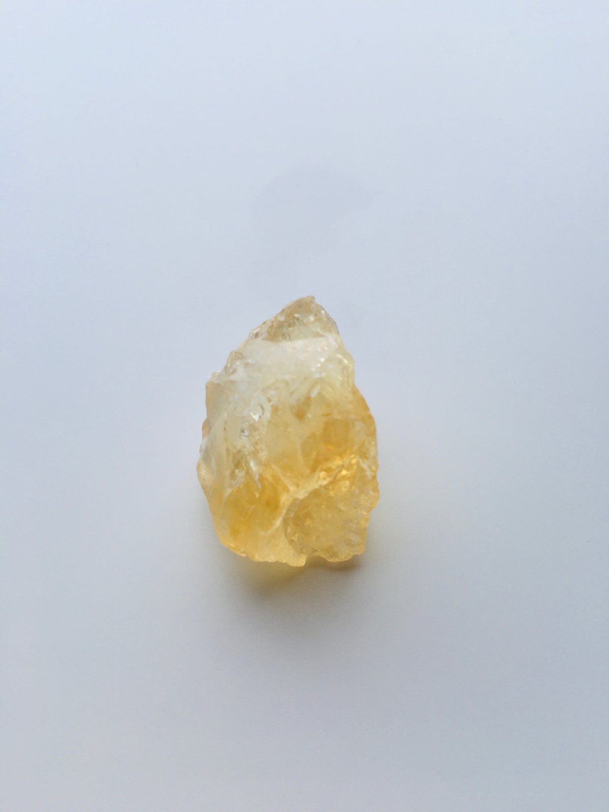 国産１００％精麻と金運アップの石シトリンの石包みペンダント