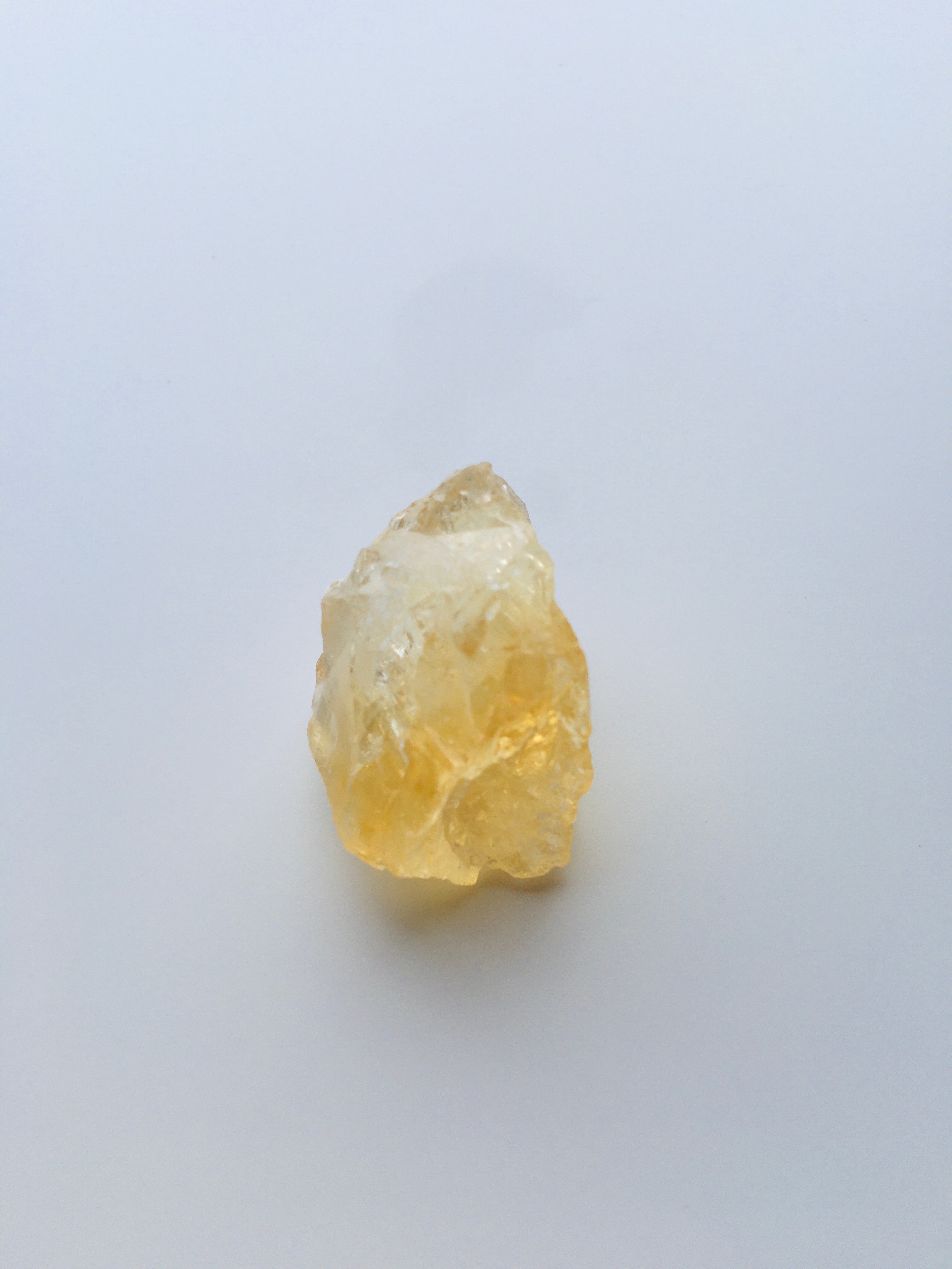 国産１００％精麻と金運アップの石シトリンの石包みペンダント