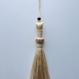 希少な特等精麻とタイガーアイを使用したプレミアムほうき