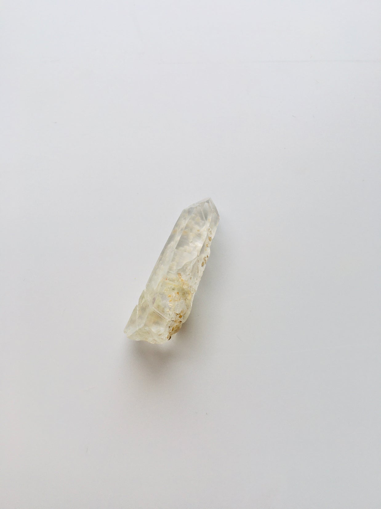 天孫降臨の地高千穂水晶と希少な精麻を使用したペンダント