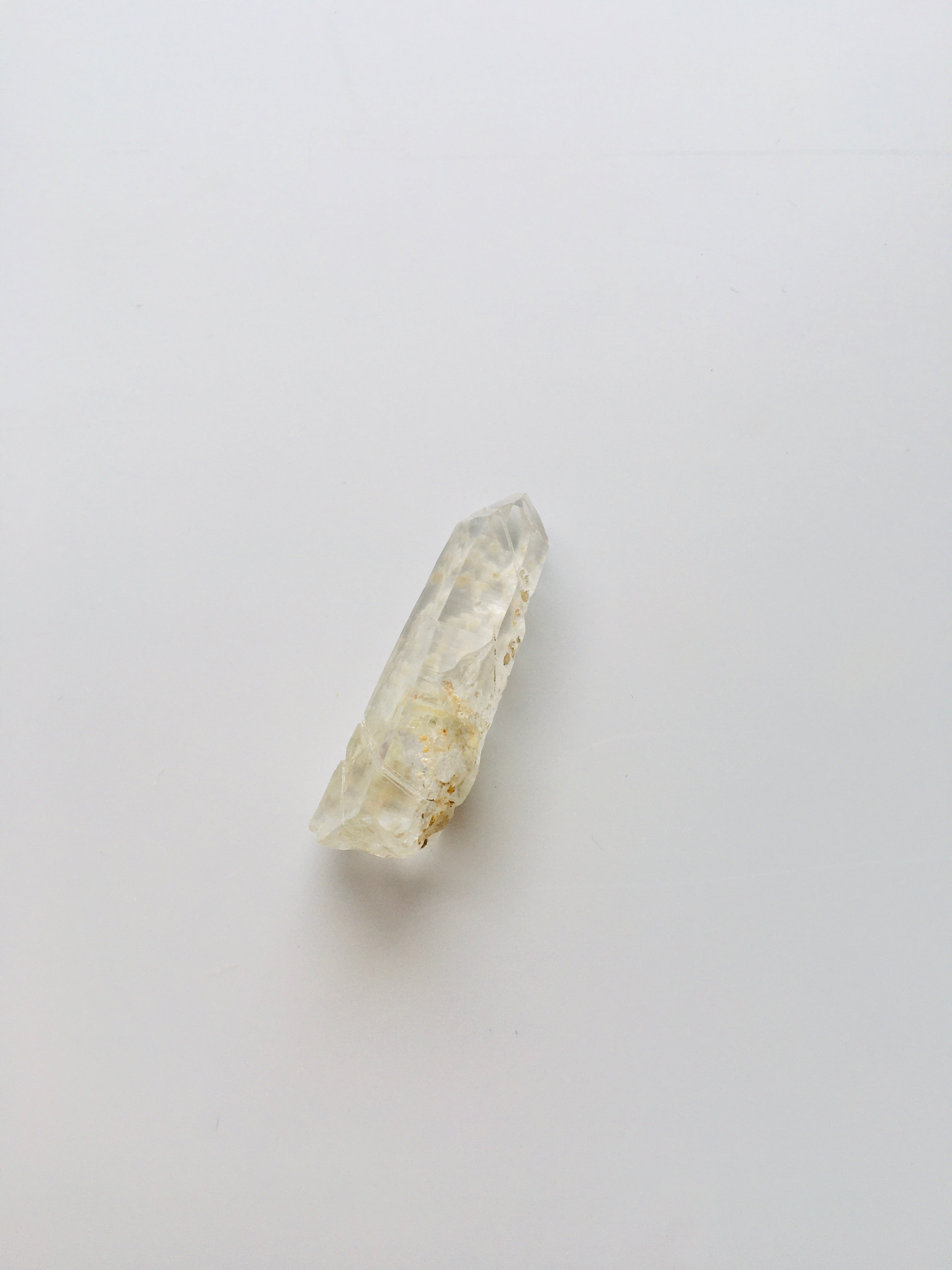 天孫降臨の地高千穂水晶と希少な精麻を使用したペンダント