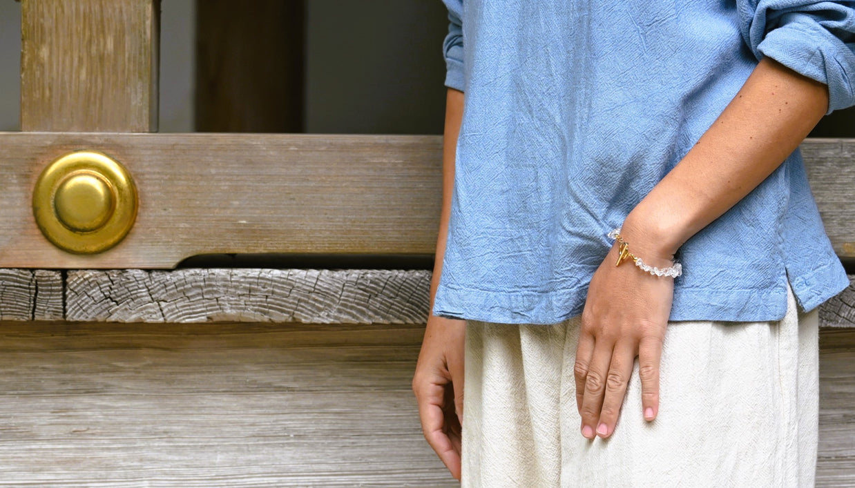 光の雫 -Hikari no Shizuku- ブレスレット　ゴールド