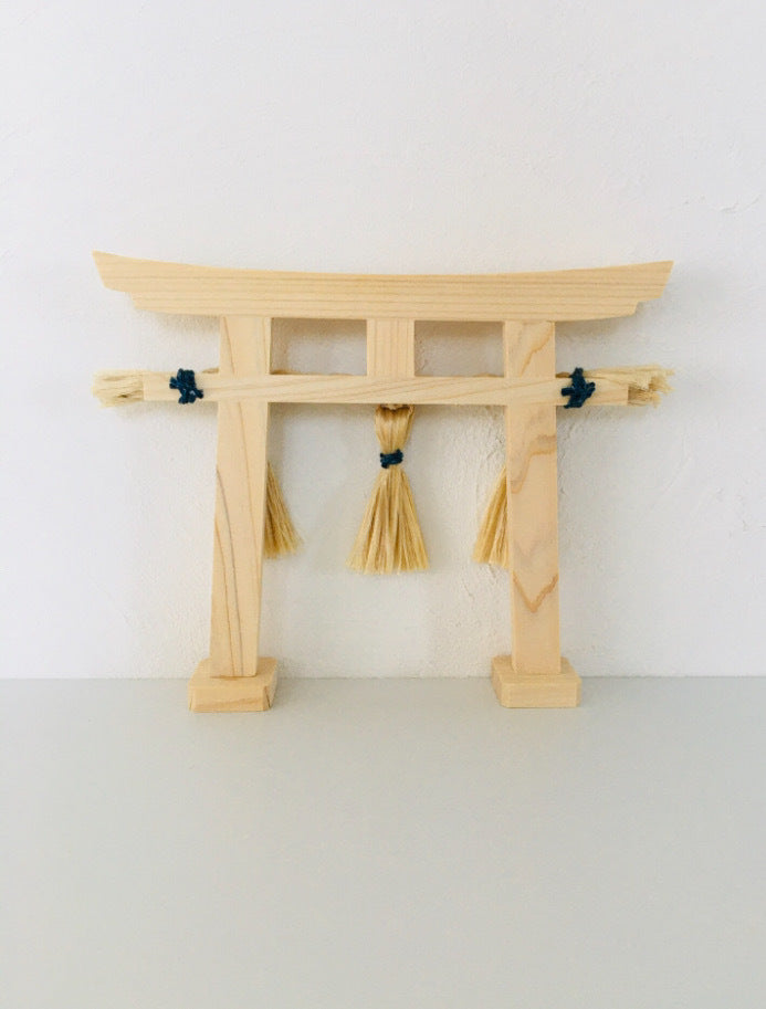 【受注制作】神和ぎの精麻鳥居　-Seima Torii-Indigo
