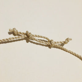 特等 野州精麻紐 80cm（3mm）｜天然石ネックレス・ブレスレット用｜浄化・お守り
