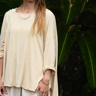 Spirit Flow Necklace ~精麻と筒水晶のネックレス~