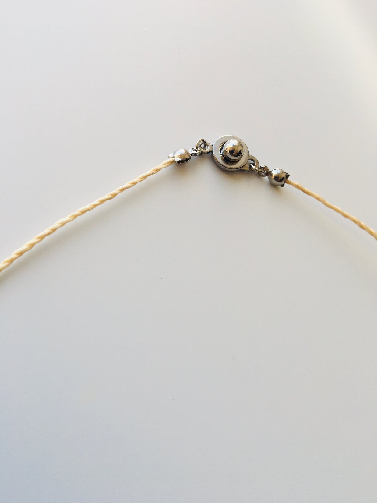 清麻の月雫ペンダント　-Seima Moon?Droplet Pendant-