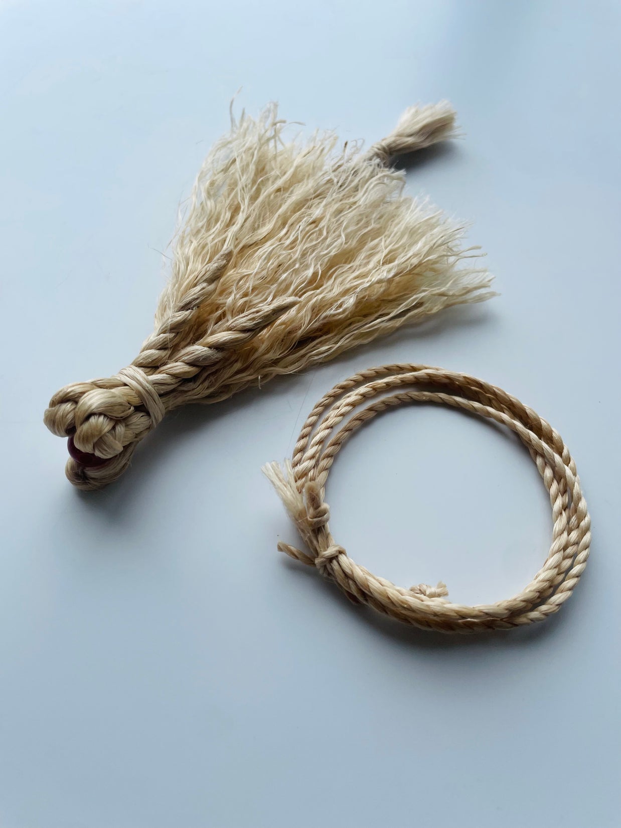 【再入荷】龍の護り・精麻結びセット カーネリアン（行動・前進）