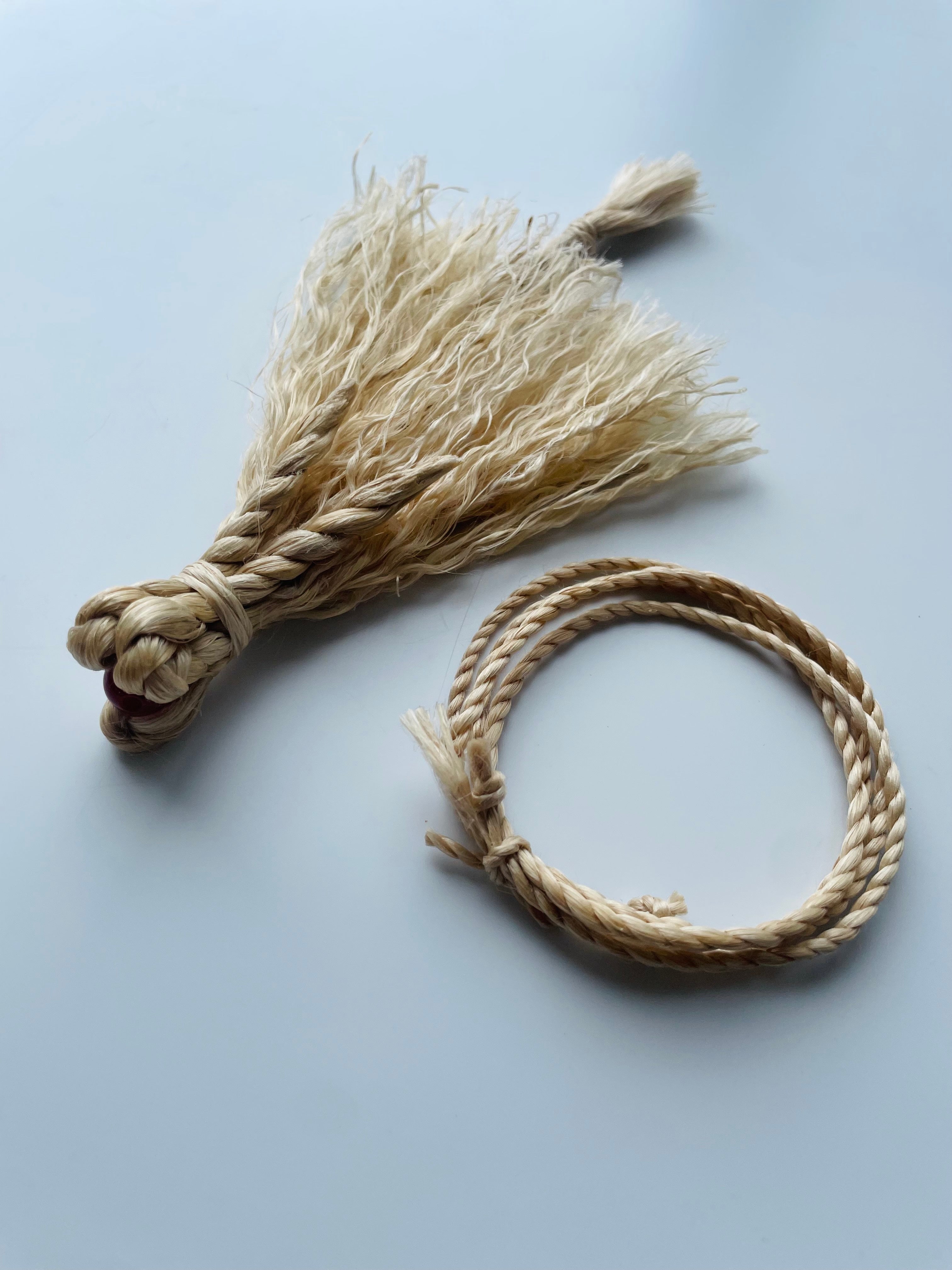 【再入荷】龍の護り・精麻結びセット カーネリアン（行動・前進）