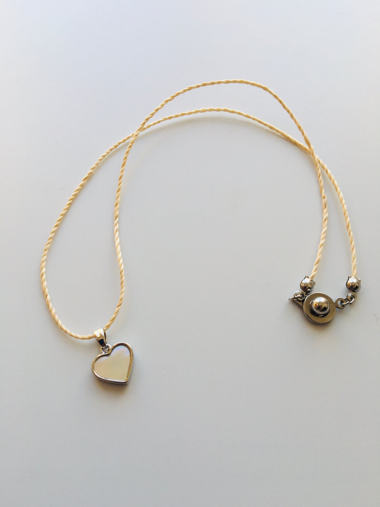 清麻の月雫ペンダント　-Seima Moon?Droplet Pendant-
