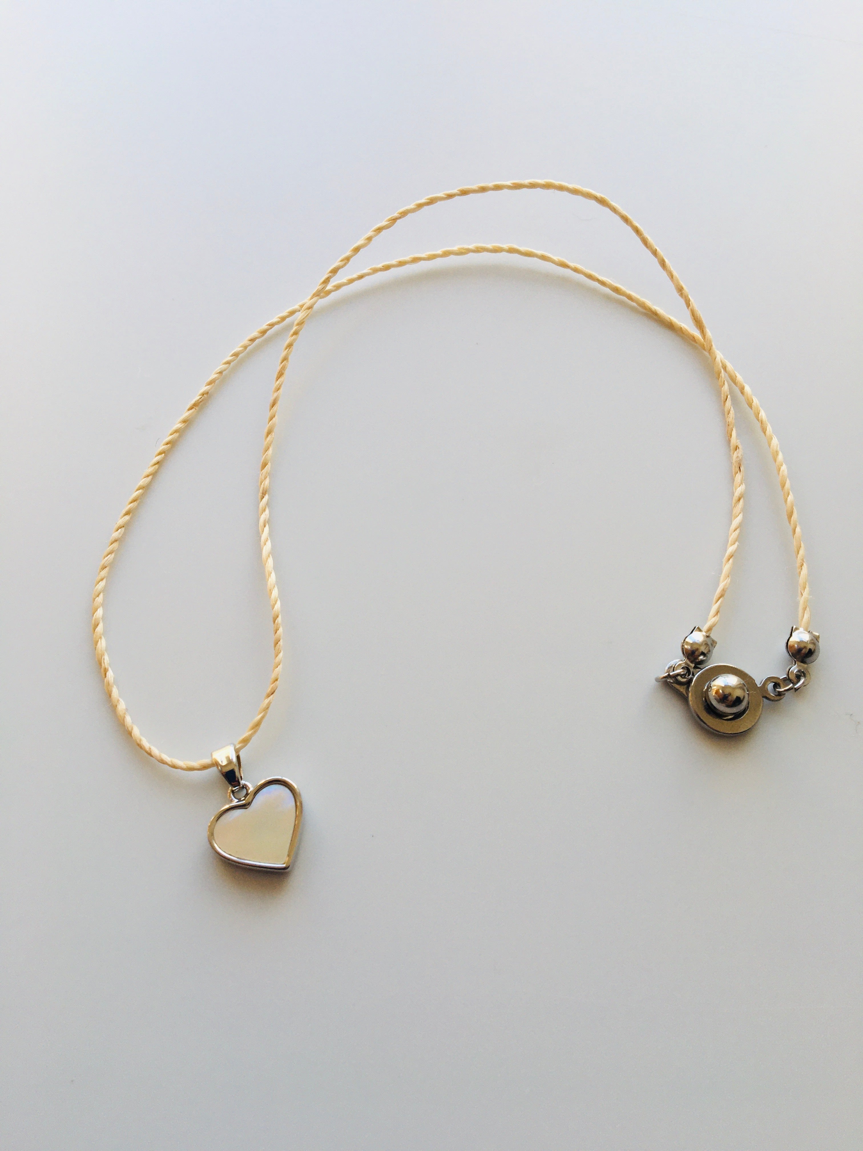 清麻の月雫ペンダント　-Seima Moon?Droplet Pendant-