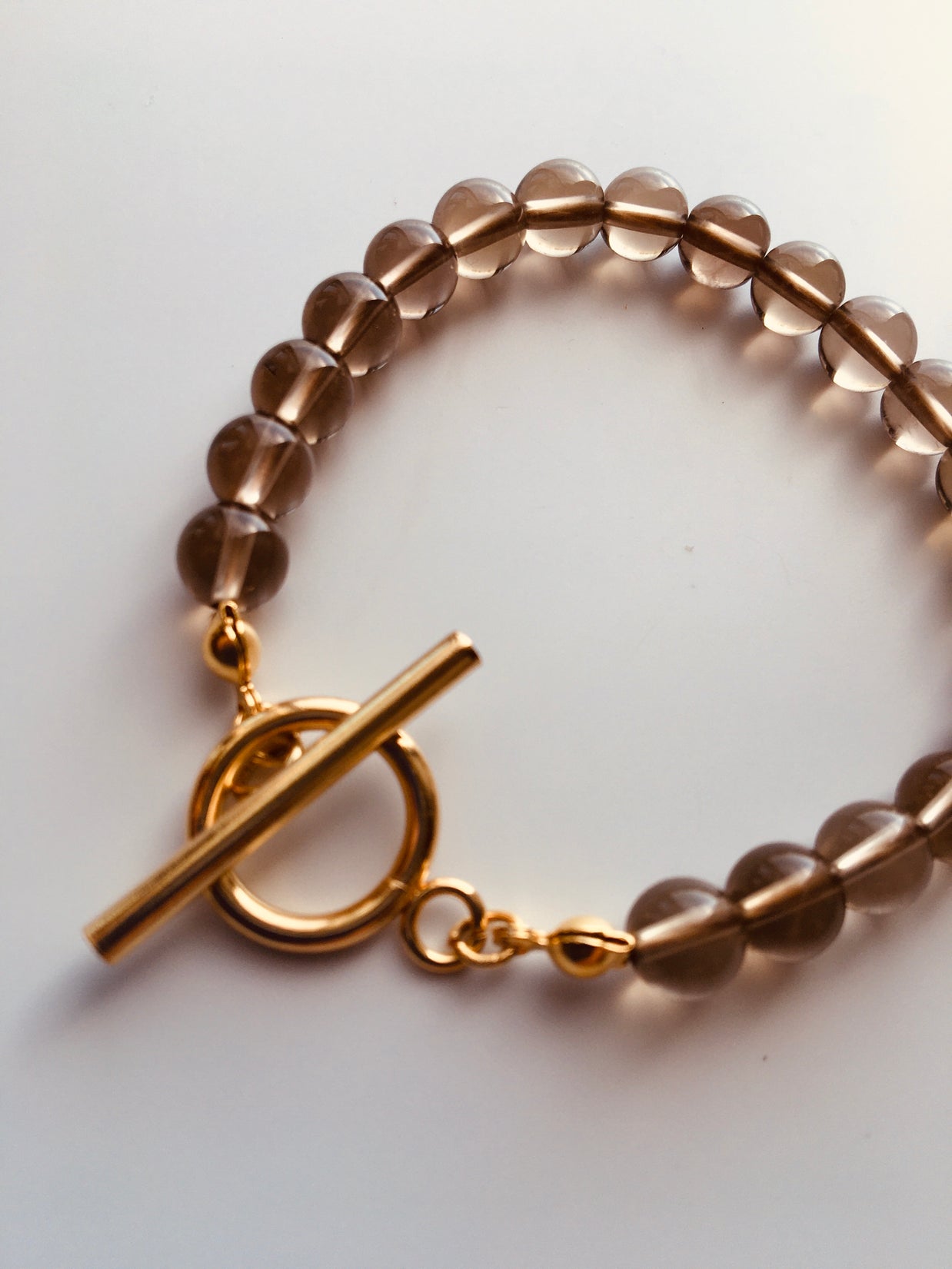 Divine Root ~精麻とスモーキークオーツの神聖ブレスレット~　Divine Root Bracelet