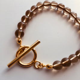 Divine Root ~精麻とスモーキークオーツの神聖ブレスレット~　Divine Root Bracelet