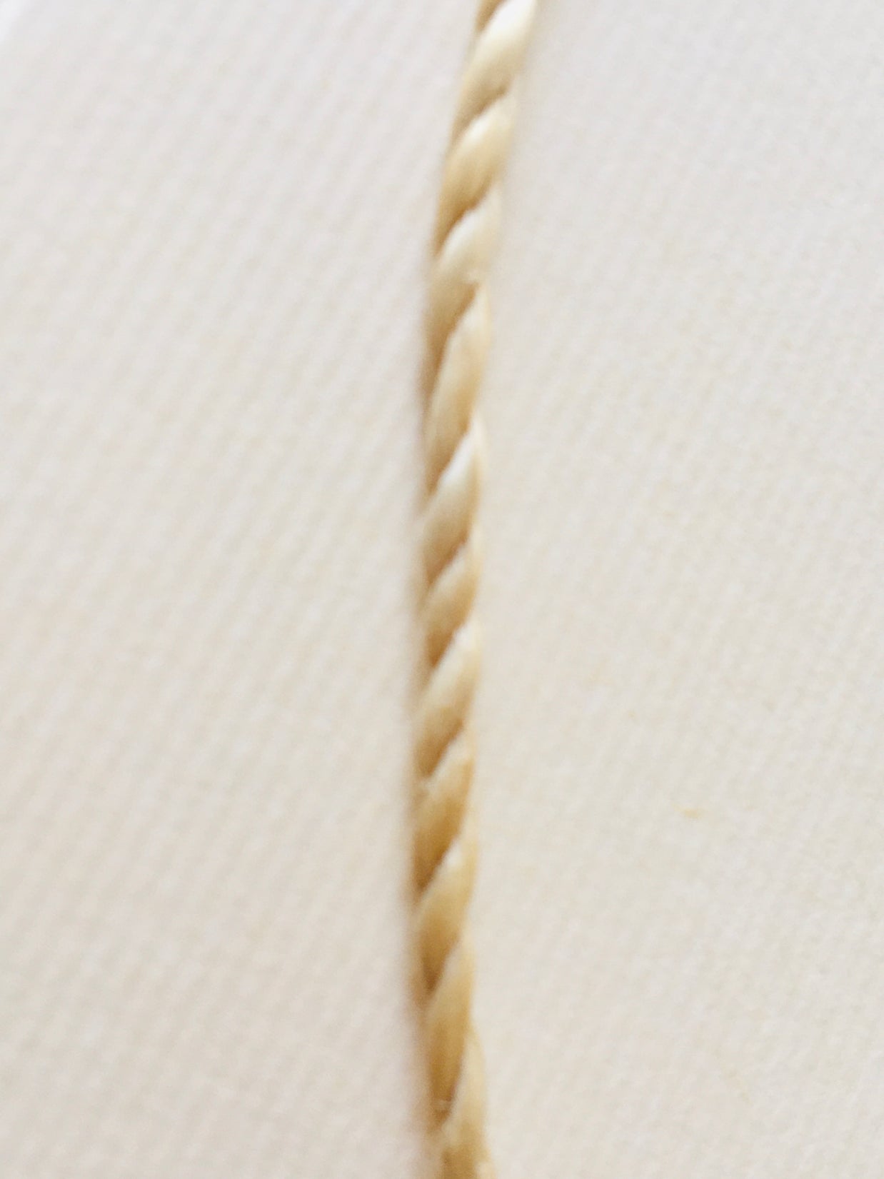希少な野州麻の特等精麻のネックレス太さ3mm　-Rare Yashu Premium Seima Hemp Necklace ? 3mm