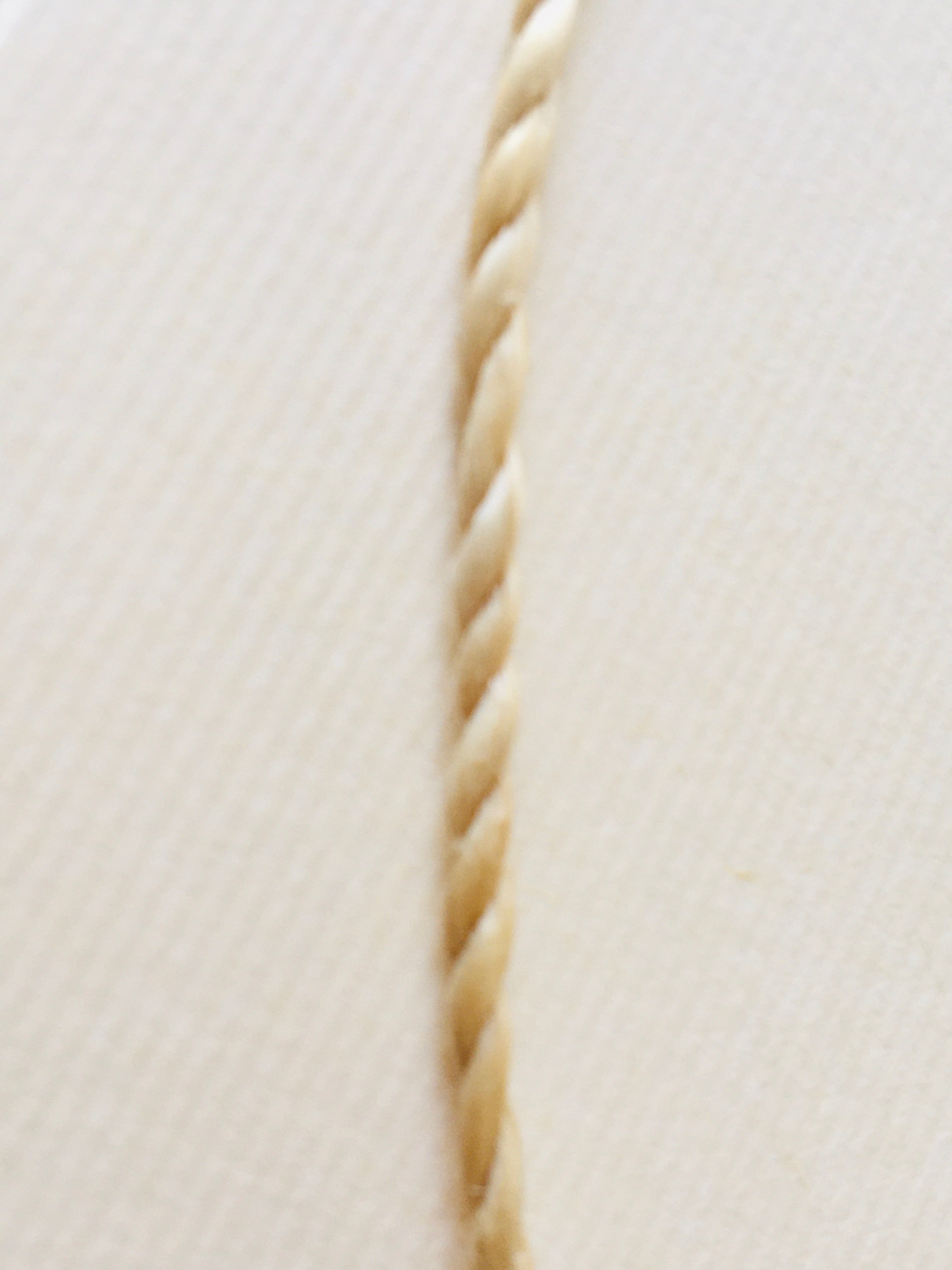 希少な野州麻の特等精麻のネックレス太さ3mm　-Rare Yashu Premium Seima Hemp Necklace ? 3mm