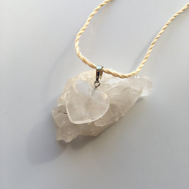 クリスタル✖️野州麻特等精麻ペンダント　~Crystal × Yashu SeimaPendant ~