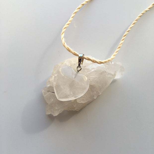 クリスタル✖️野州麻特等精麻ペンダント　~Crystal × Yashu SeimaPendant ~