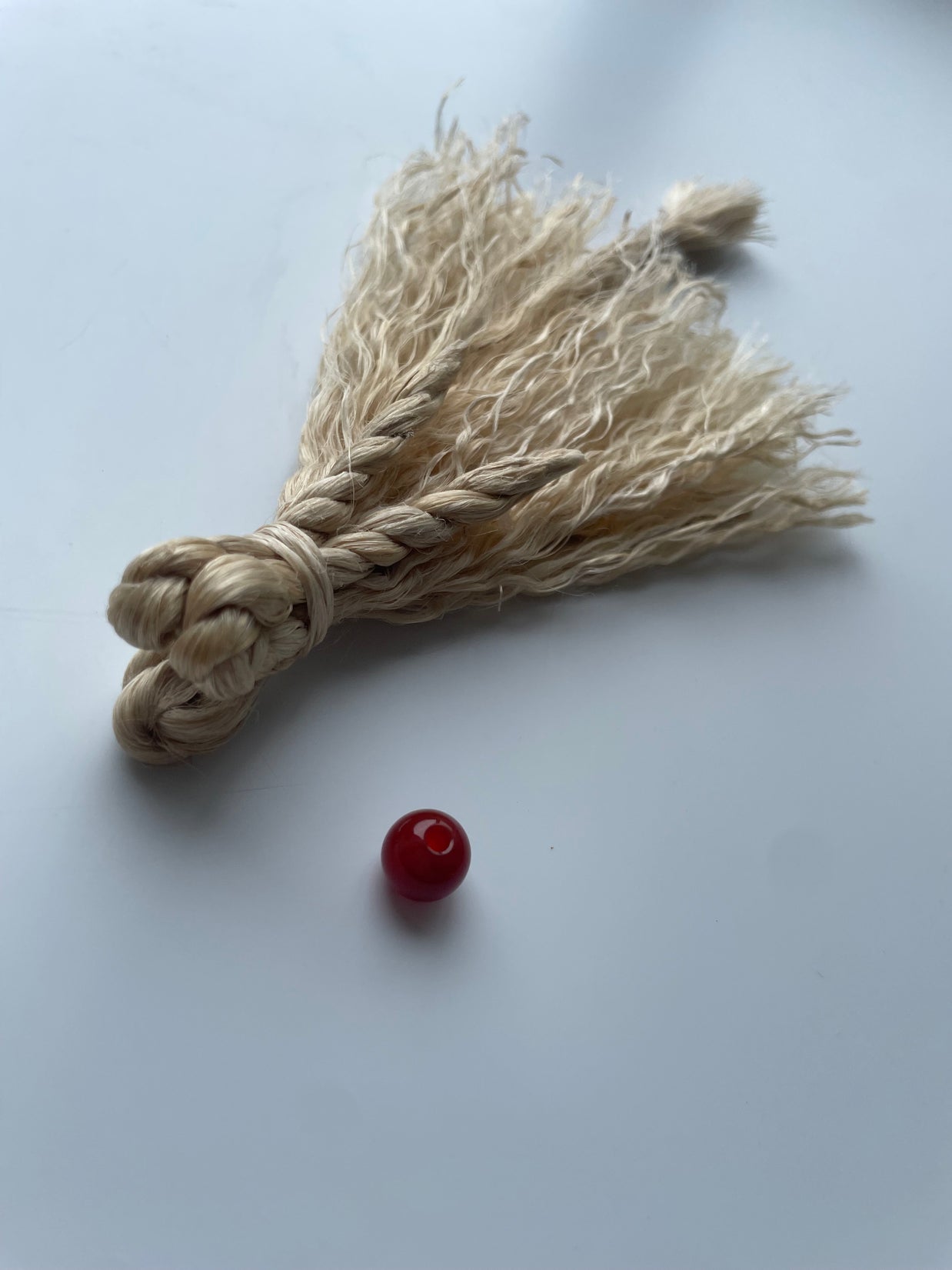 【再入荷】龍の護り・精麻結びセット カーネリアン（行動・前進）