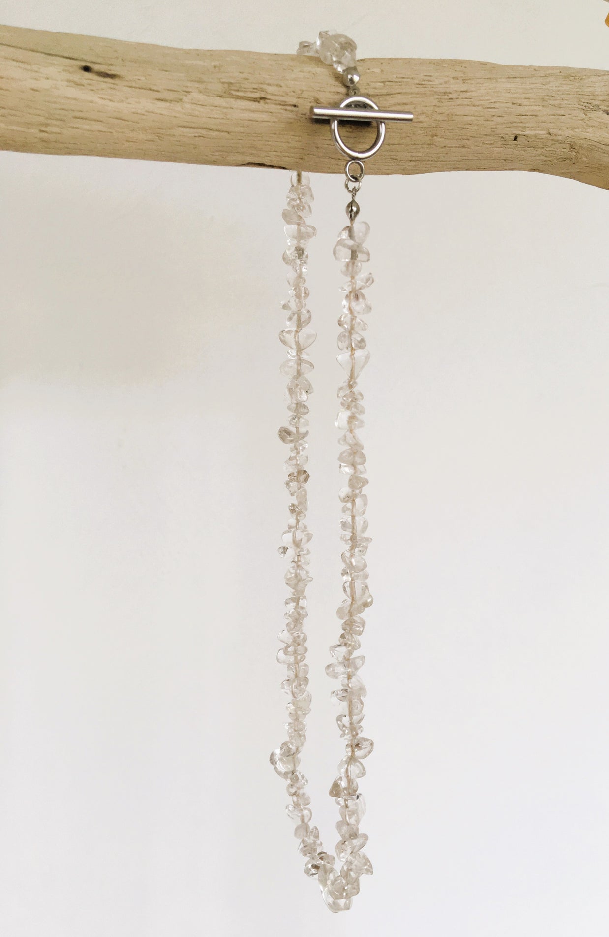 Divine Thread Necklace ~ 精麻と水晶の神聖ネックレス~