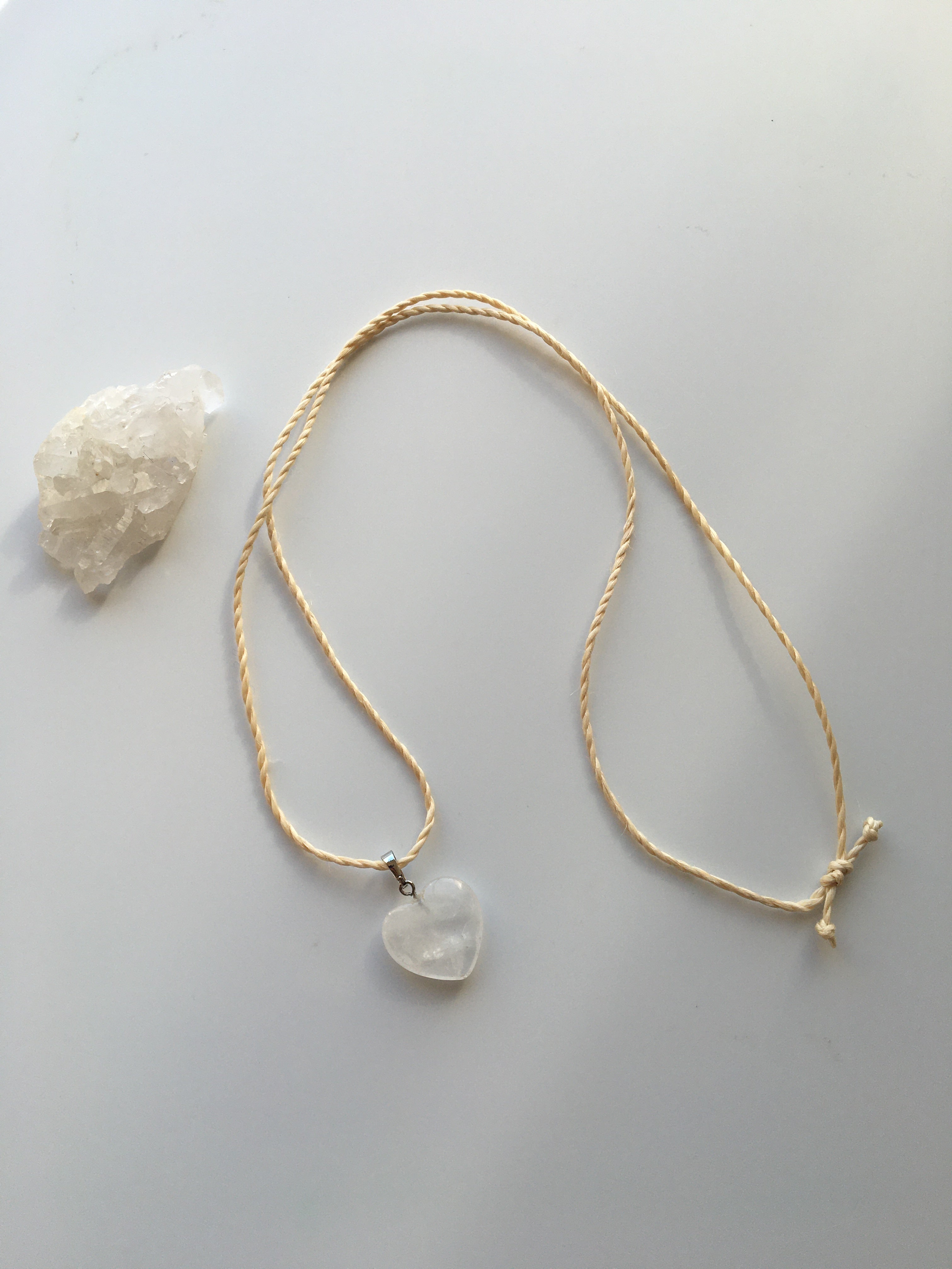 クリスタル✖️野州麻特等精麻ペンダント　~Crystal × Yashu SeimaPendant ~