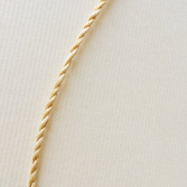 希少な野州麻の特等精麻のネックレス【太さ2mm】Rare Yashu Premium Seima Hemp Necklace ? 2mm