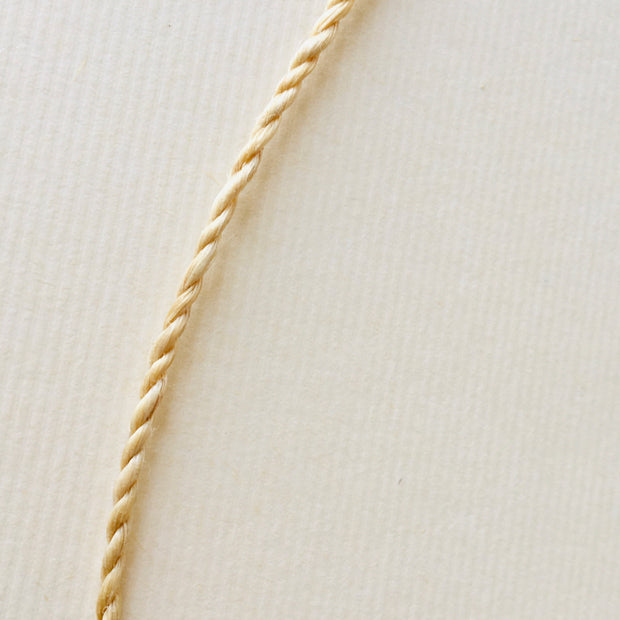 希少な野州麻の特等精麻のネックレス【太さ2mm】Rare Yashu Premium Seima Hemp Necklace ? 2mm