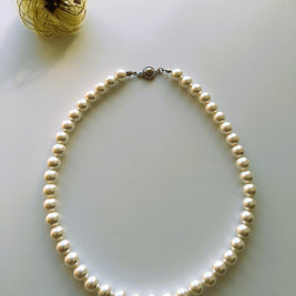 【再入荷】白雫ネックレス ? 次回の再販予定は未定 野州精麻の祈り　~White Droplet Necklace~