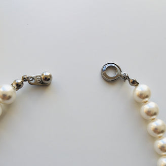 【再入荷】白雫ネックレス ? 次回の再販予定は未定 野州精麻の祈り　~White Droplet Necklace~