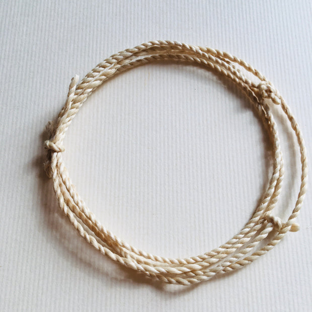 特等 野州精麻紐 80cm（2mm）｜天然石ネックレス・ブレスレット用｜浄化・お守り