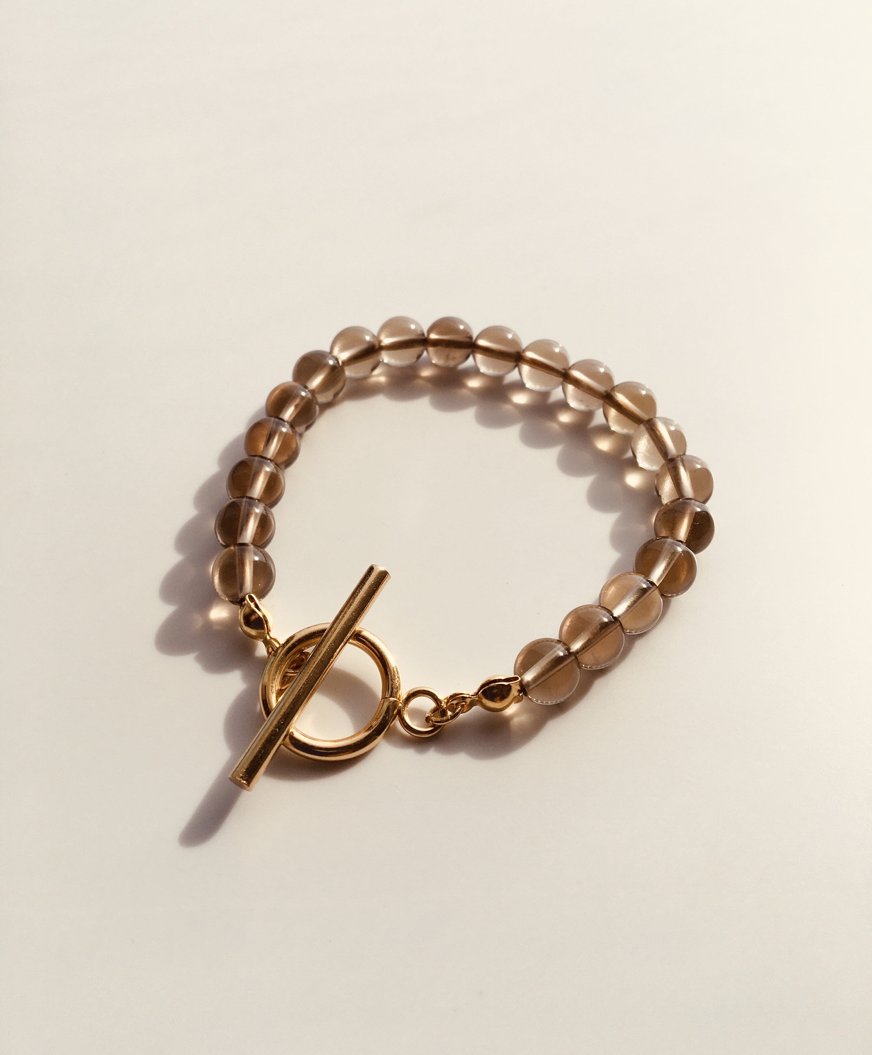 Divine Root ~精麻とスモーキークオーツの神聖ブレスレット~　Divine Root Bracelet