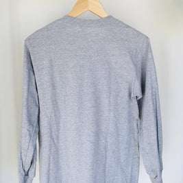 Sacred long sleeve T-shrit   精麻の祈り ~pray of Seima ~　  - S ヘザーグレ -