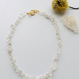 Divine Thread Necklace ~ 精麻と水晶の神聖ネックレス~