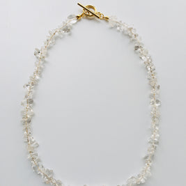 Divine Thread Necklace ~ 精麻と水晶の神聖ネックレス~