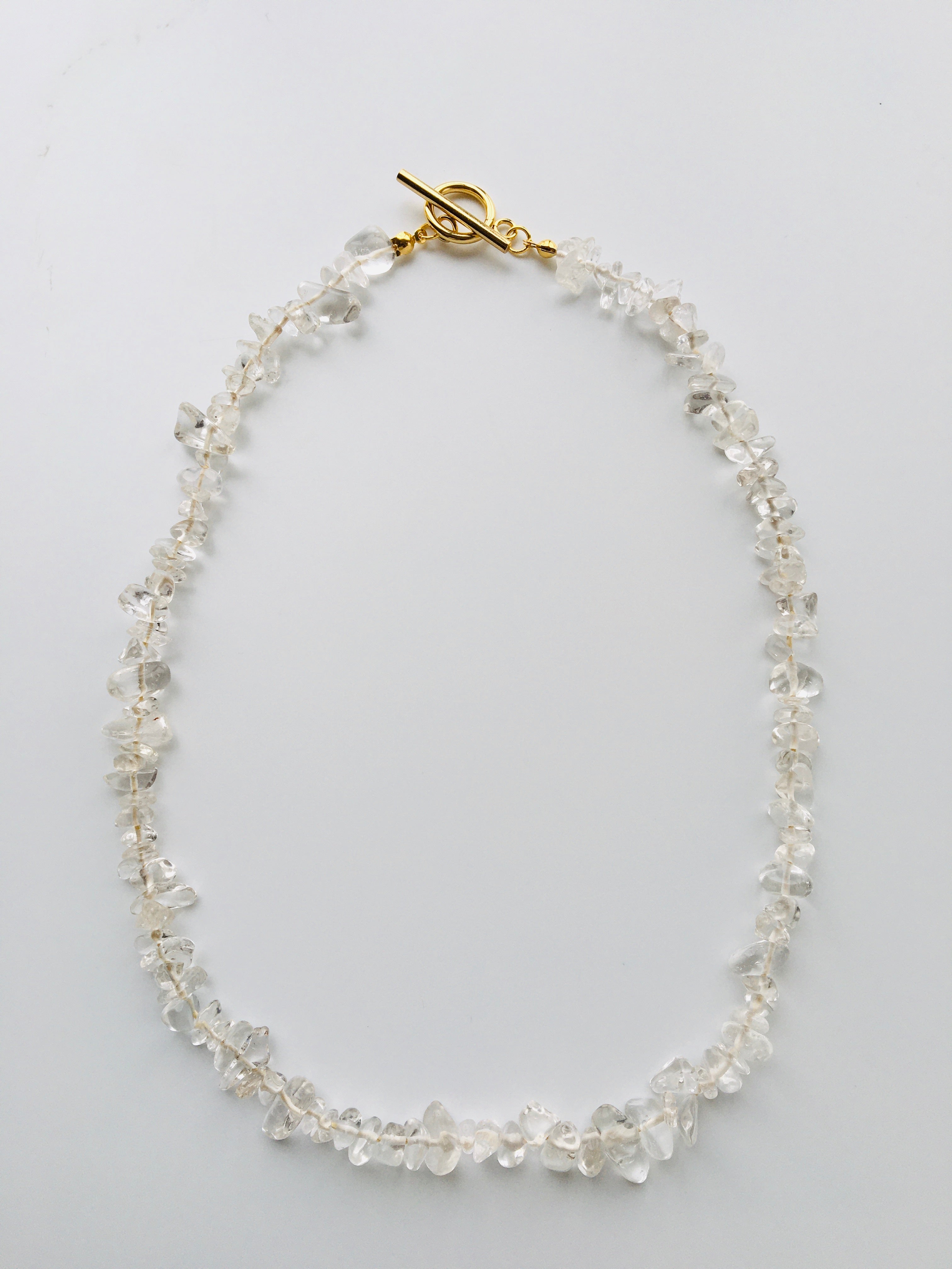 Divine Thread Necklace ~ 精麻と水晶の神聖ネックレス~