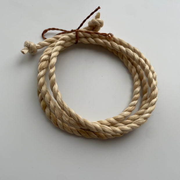 特等 野州精麻紐 80cm（4mm）｜天然石ネックレス・ブレスレット用｜浄化・お守り