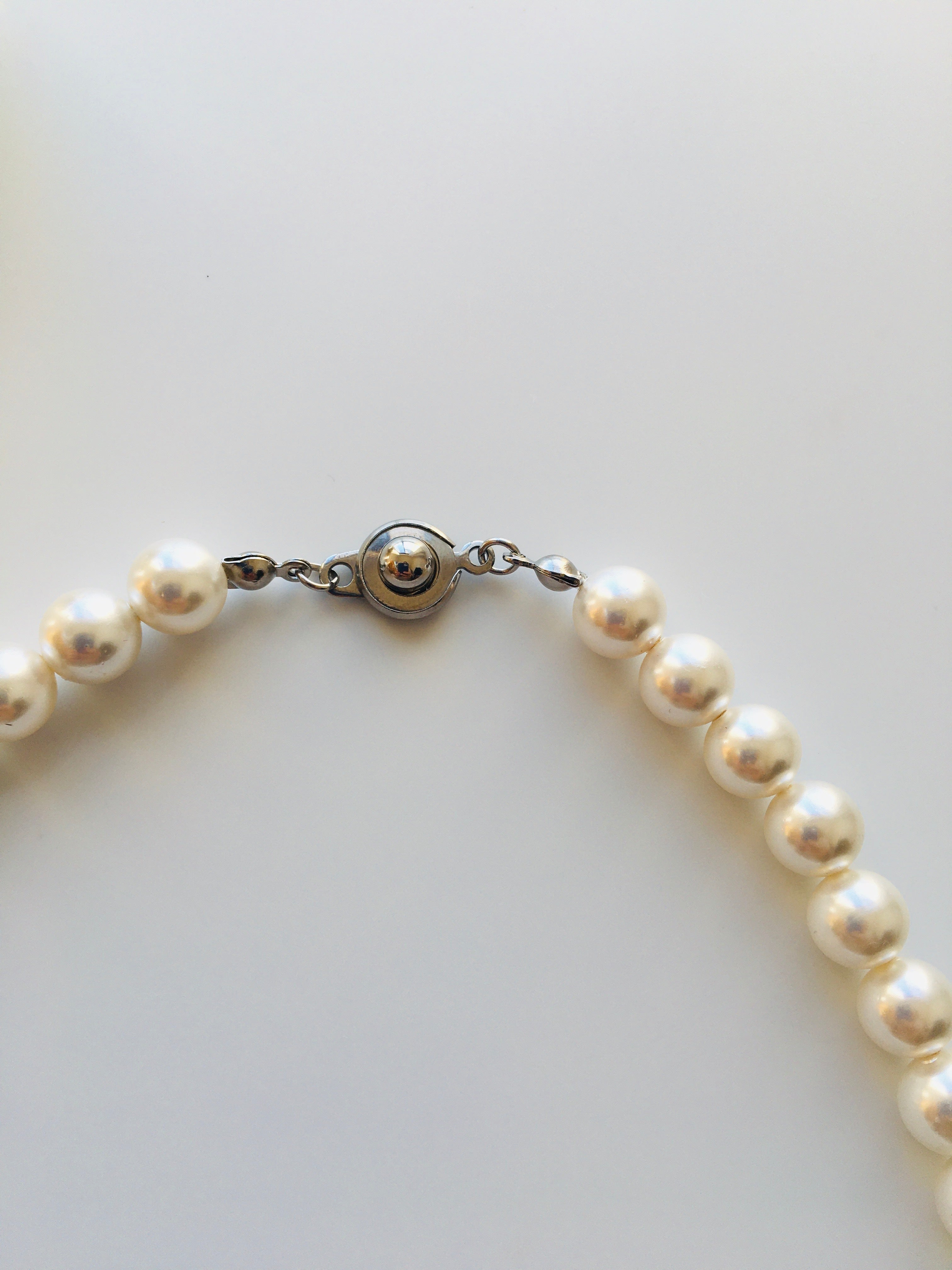 【再入荷】白雫ネックレス ? 次回の再販予定は未定 野州精麻の祈り　~White Droplet Necklace~