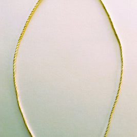 希少な野州麻の特等精麻のネックレス太さ3mm　-Rare Yashu Premium Seima Hemp Necklace ? 3mm