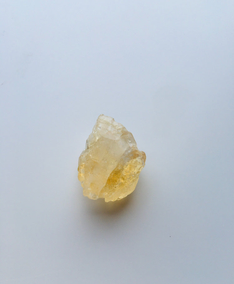 精麻包みシトリン・ヒーリングペンダント　-Citrine Healing Pendant Wrapped in Seima Hemp-