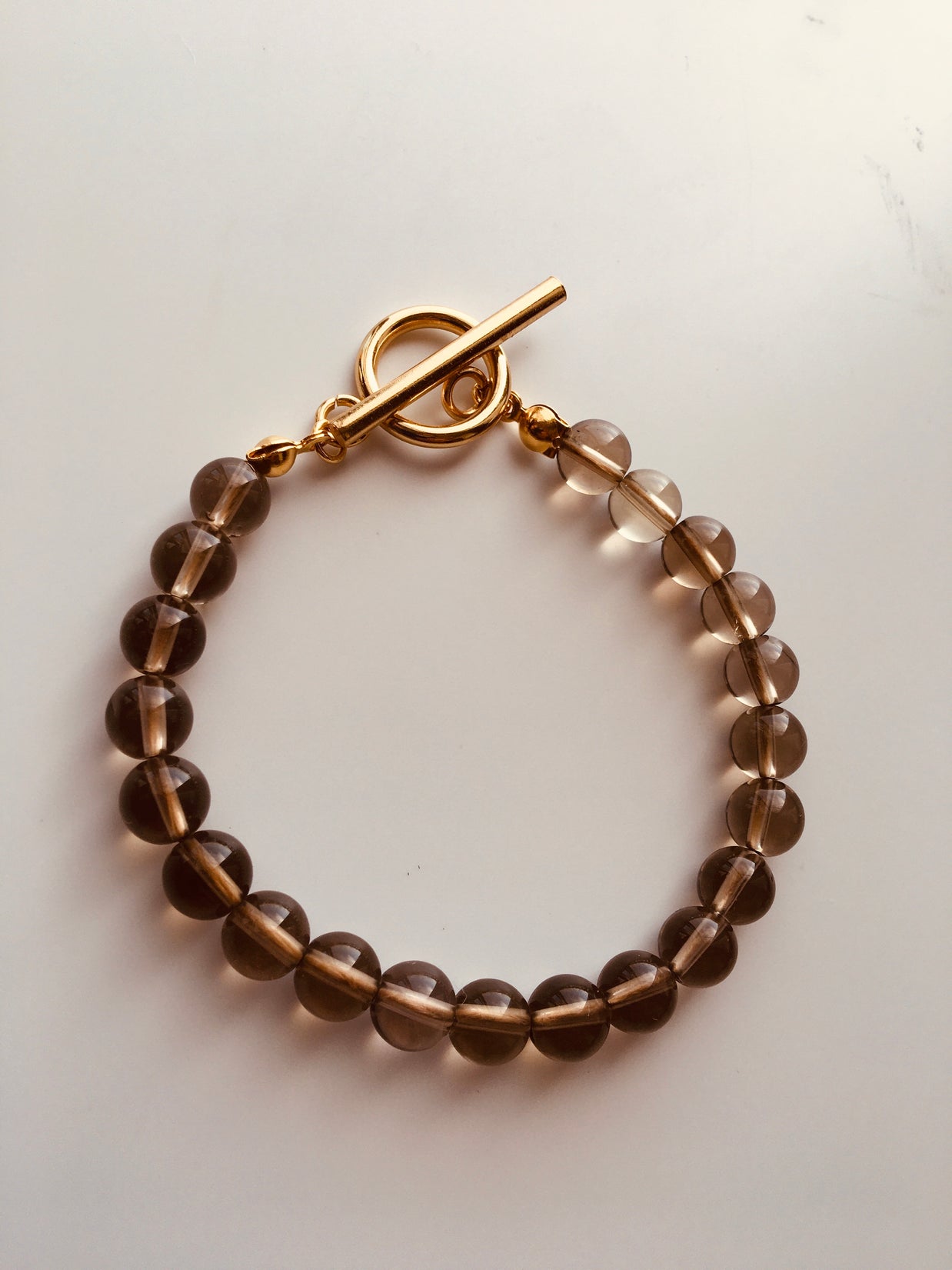 Divine Root ~精麻とスモーキークオーツの神聖ブレスレット~　Divine Root Bracelet