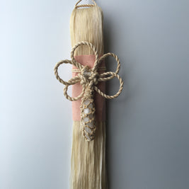 希少な特等精麻を使用した幸運を呼ぶ精麻飾り　-Good?Fortune Seima Ornament ? Plum Knot-